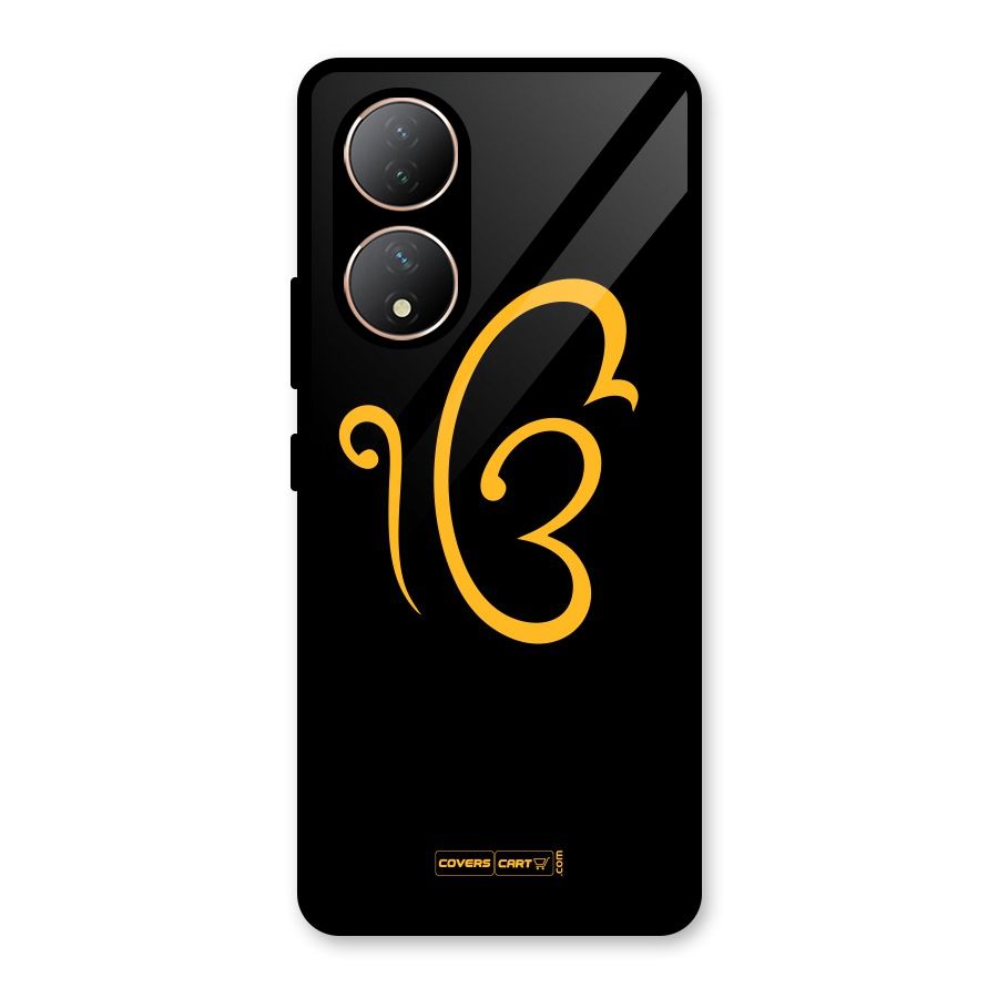 Ik Onkar Glass Back Case for Vivo Y100A
