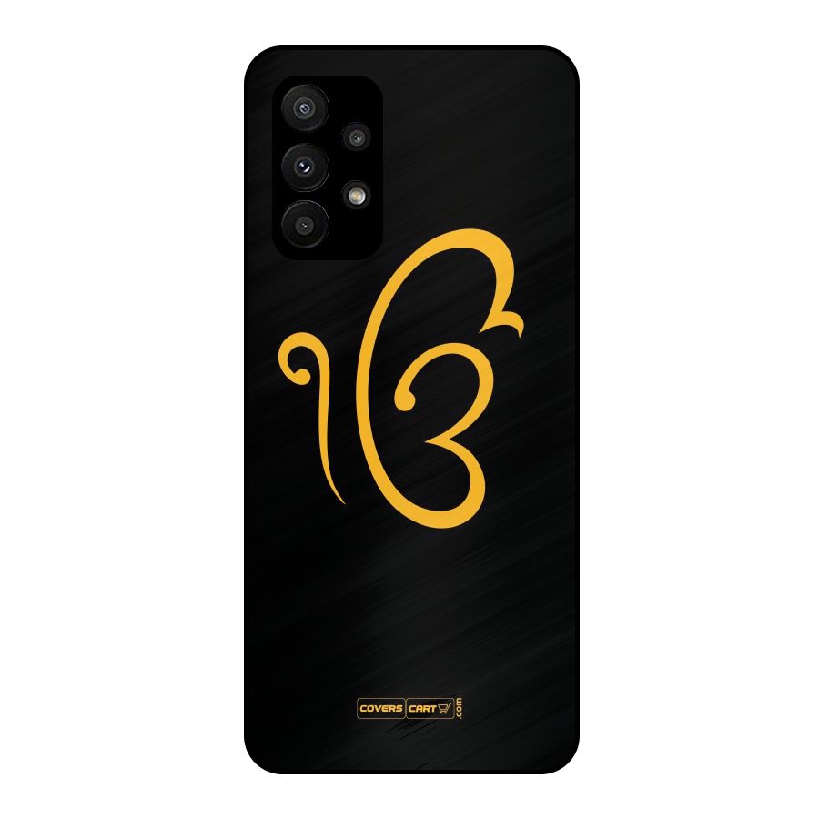Ik Onkar Metal Back Case for Galaxy A23