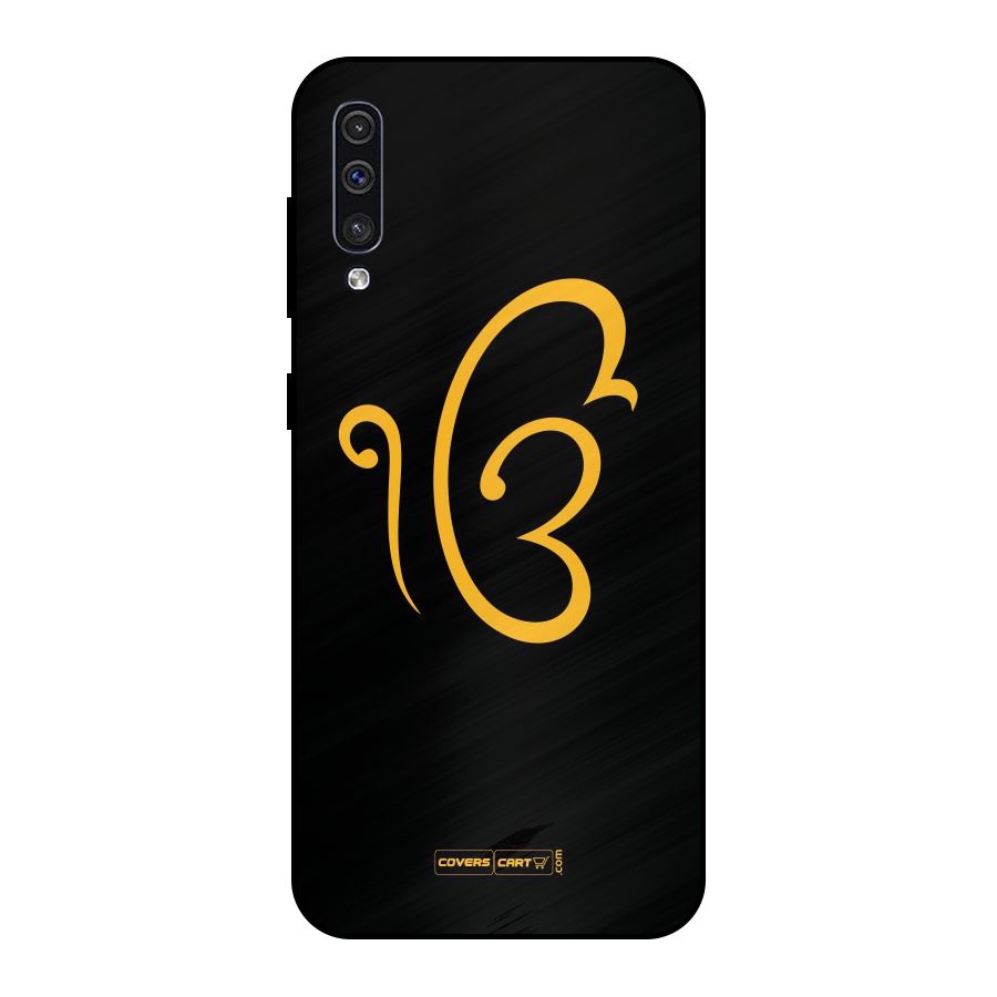 Ik Onkar Metal Back Case for Galaxy A30s
