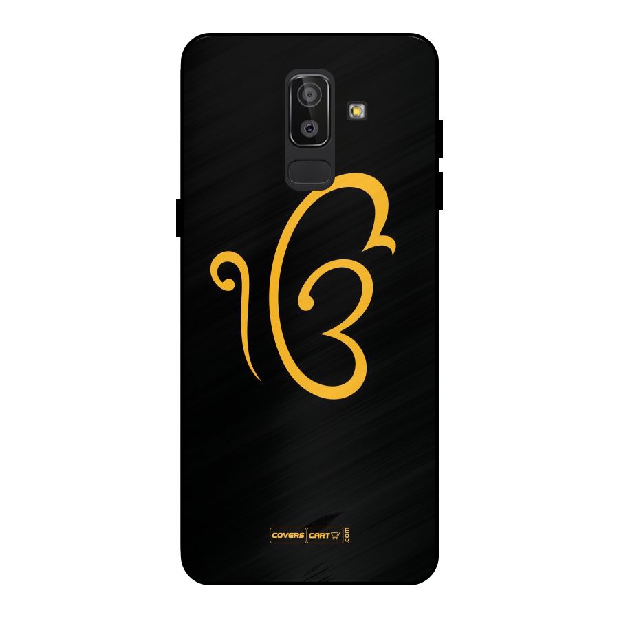 Ik Onkar Metal Back Case for Galaxy J8