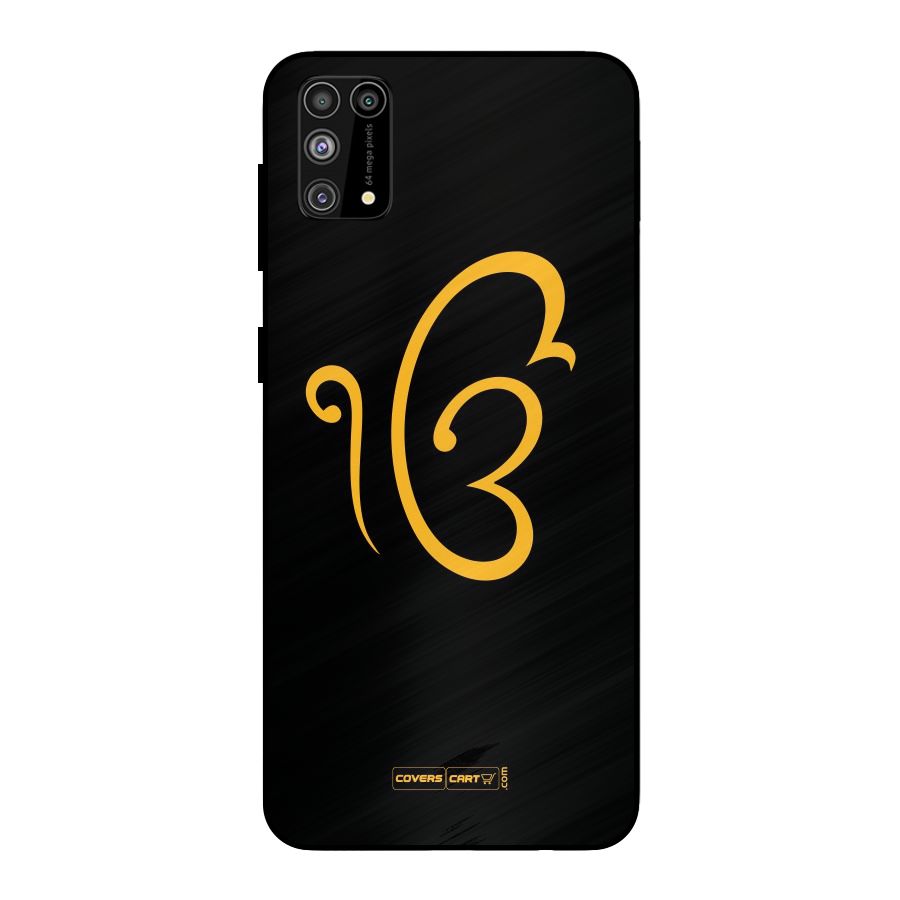 Ik Onkar Metal Back Case for Galaxy M31