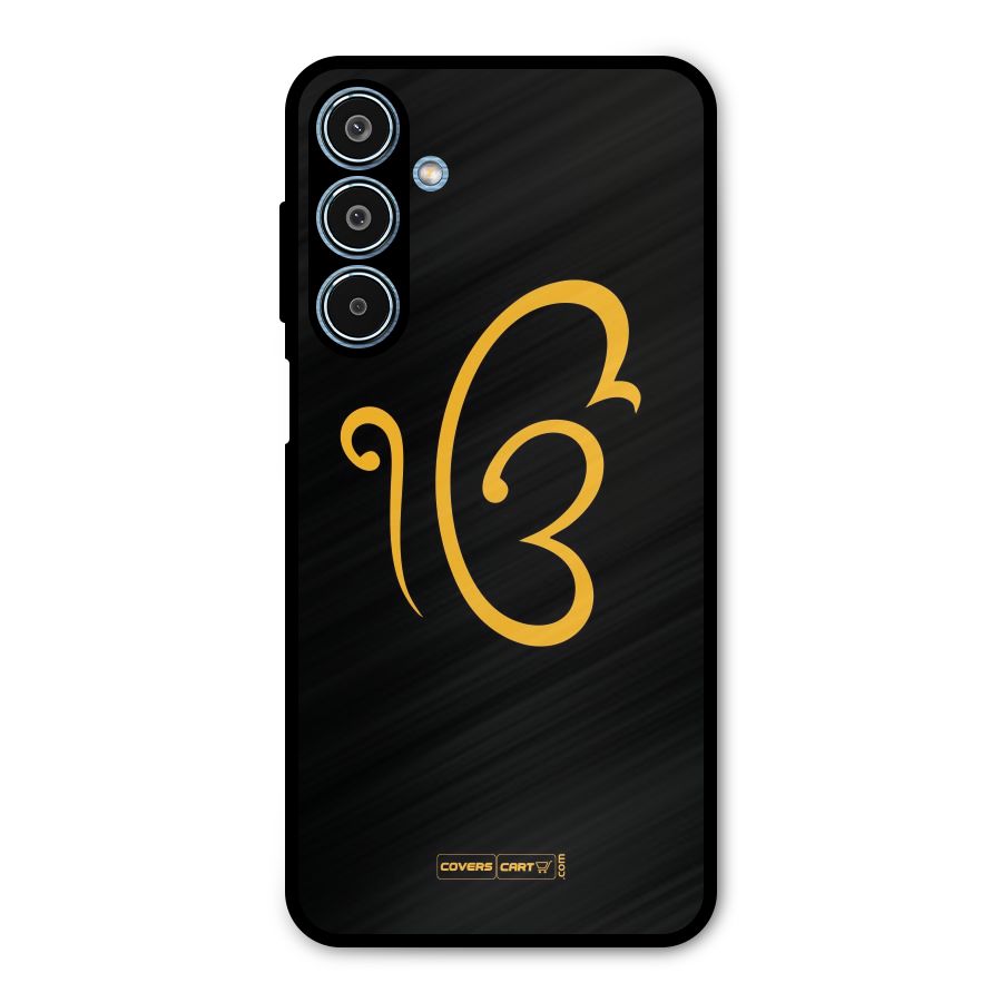 Ik Onkar Metal Back Case for Galaxy M35