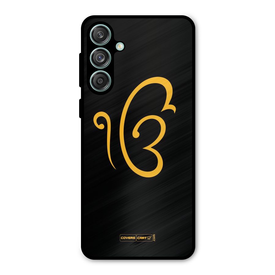 Ik Onkar Metal Back Case for Galaxy M55 5G