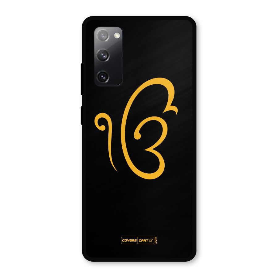 Ik Onkar Metal Back Case for Galaxy S20 FE
