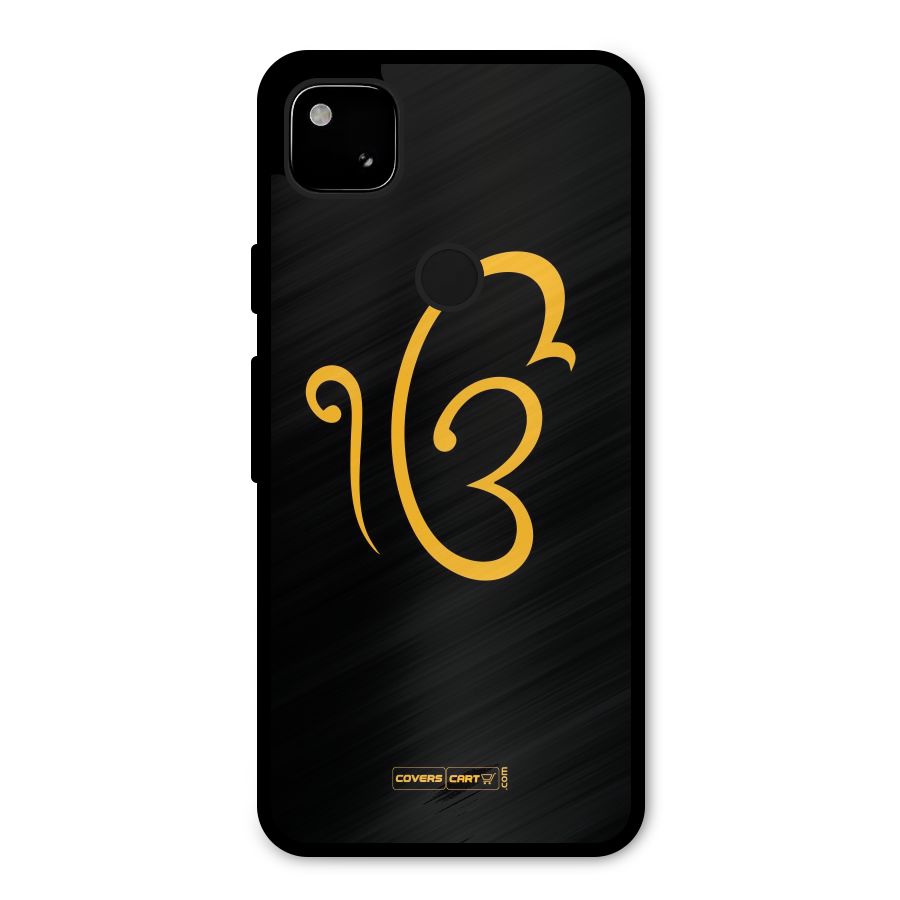 Ik Onkar Metal Back Case for Google Pixel 4a