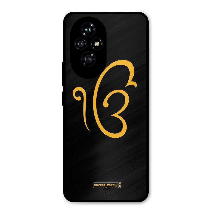 Ik Onkar Metal Back Case for Honor 200