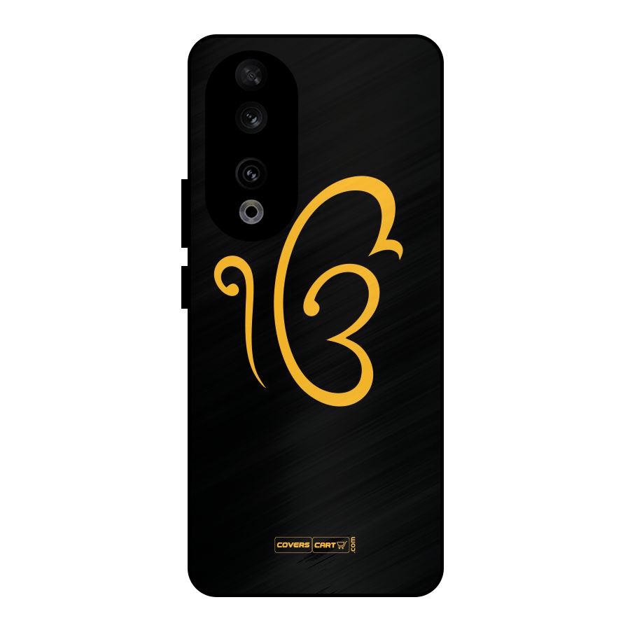 Ik Onkar Metal Back Case for Honor 90