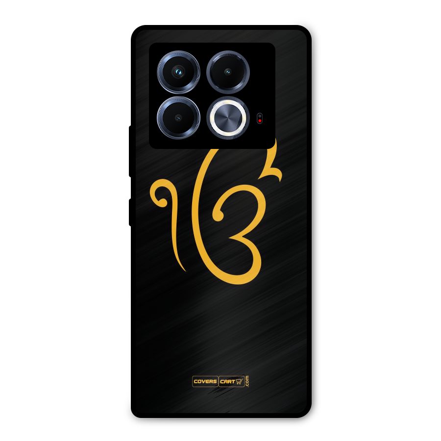 Ik Onkar Metal Back Case for Infinix Note 40 5G