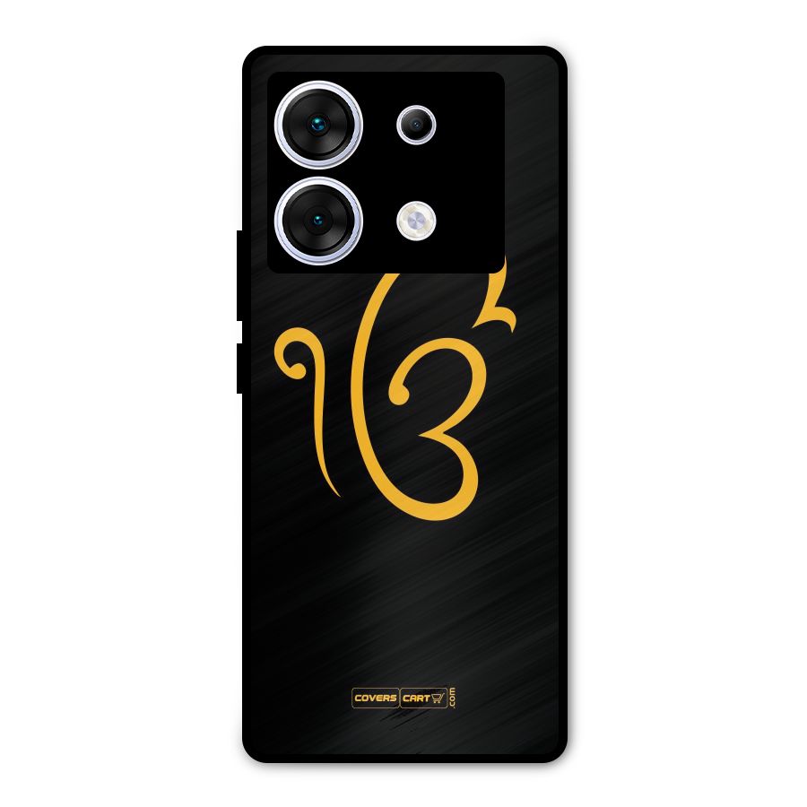 Ik Onkar Metal Back Case for Infinix Zero 30 5G