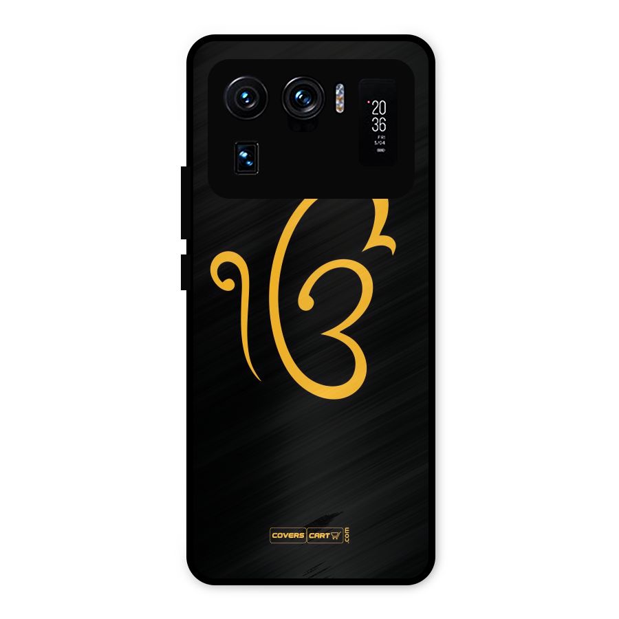 Ik Onkar Metal Back Case for Mi 11 Ultra