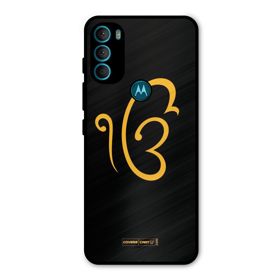 Ik Onkar Metal Back Case for Moto G71 5G