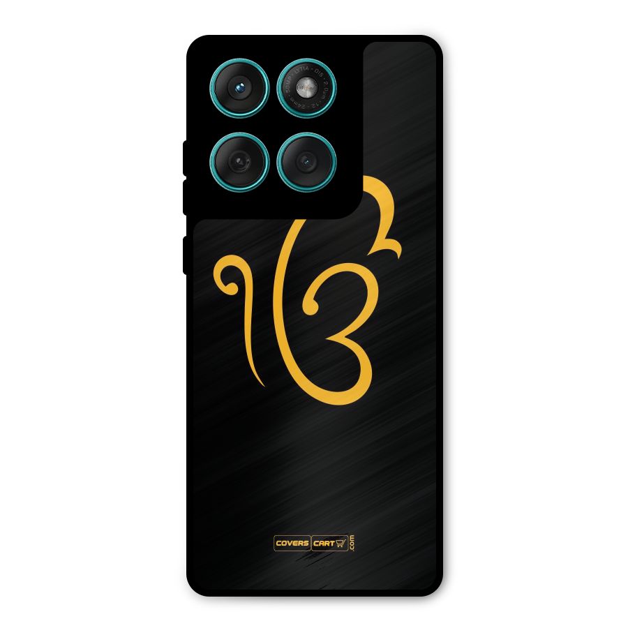 Ik Onkar Metal Back Case for Motorola Edge 60 Fusion