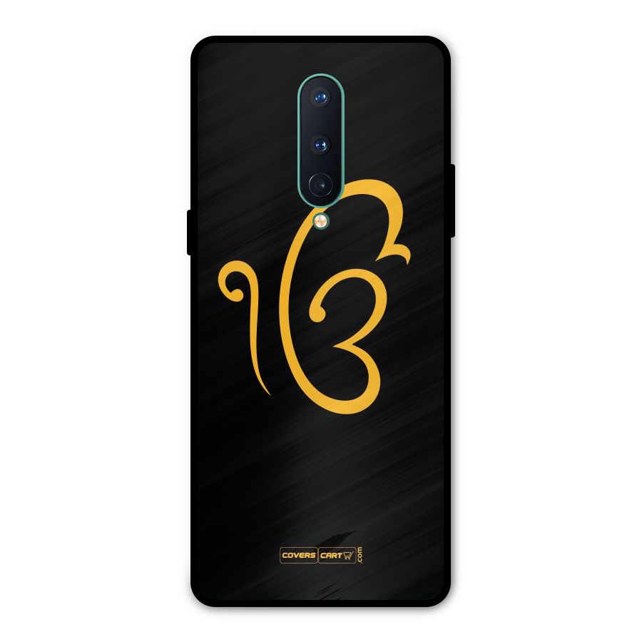 Ik Onkar Metal Back Case for OnePlus 8