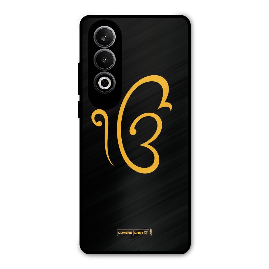 Ik Onkar Metal Back Case for OnePlus Nord CE4