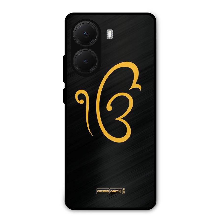 Ik Onkar Metal Back Case for Poco X7 Pro