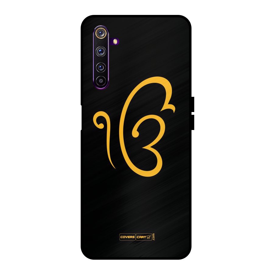 Ik Onkar Metal Back Case for Realme 6 Pro