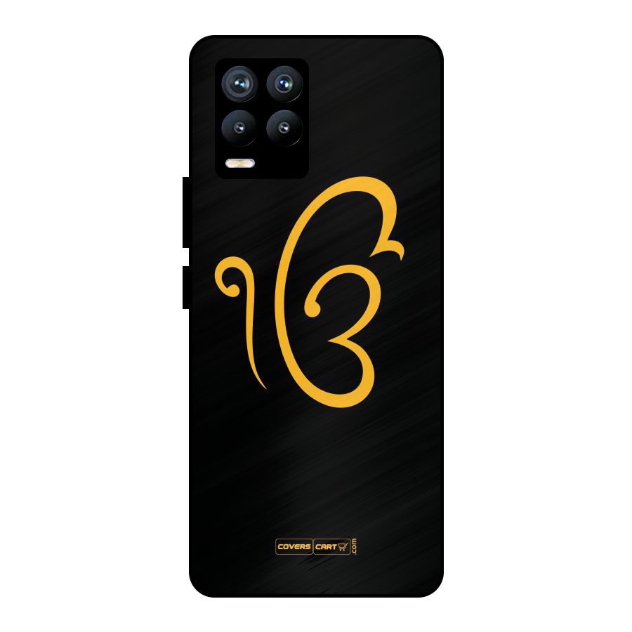 Ik Onkar Metal Back Case for Realme 8 Pro
