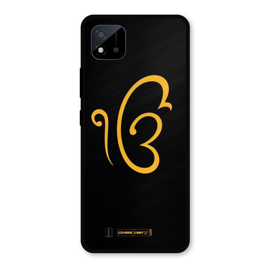 Ik Onkar Metal Back Case for Realme C11 2021