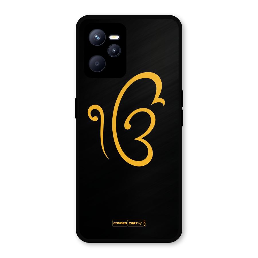 Ik Onkar Metal Back Case for Realme C35