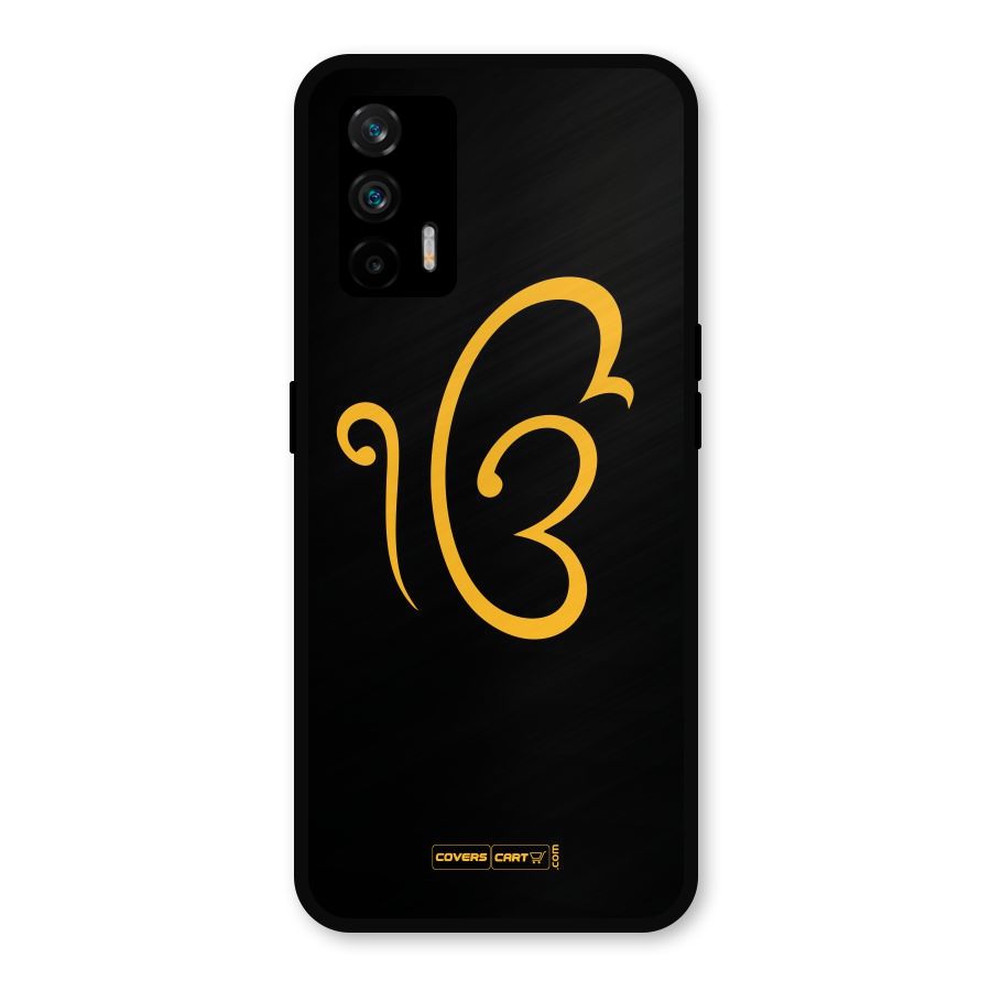 Ik Onkar Metal Back Case for Realme X7 Max