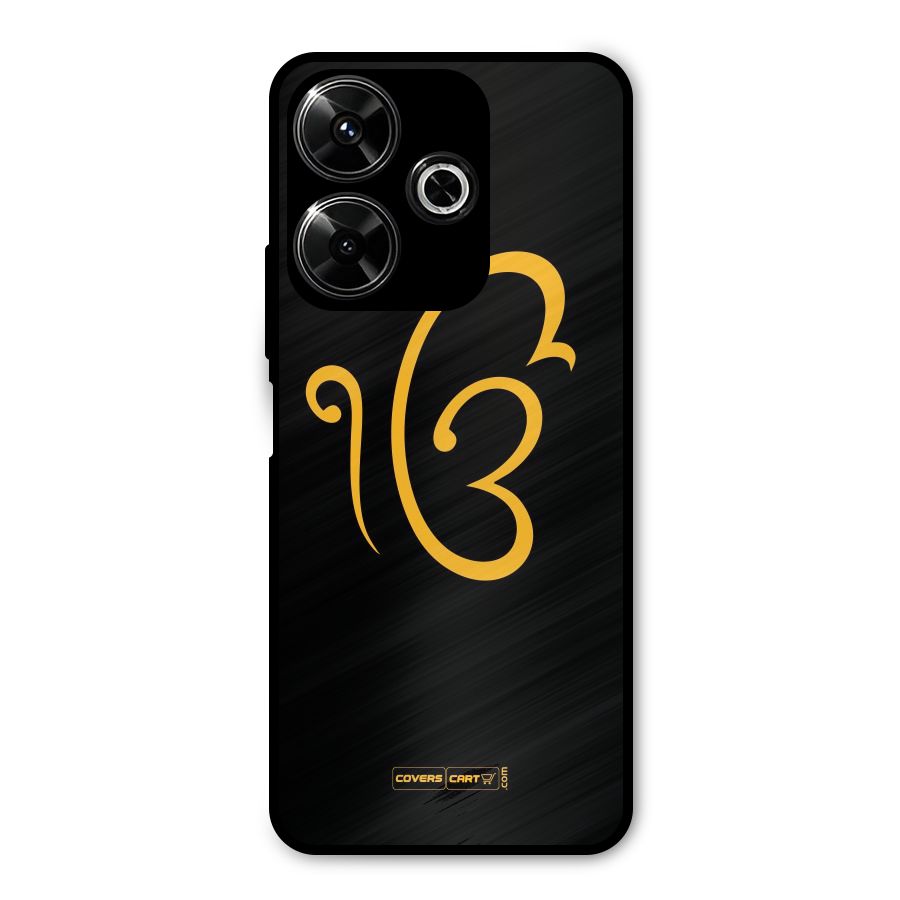 Ik Onkar Metal Back Case for Redmi 13 5G