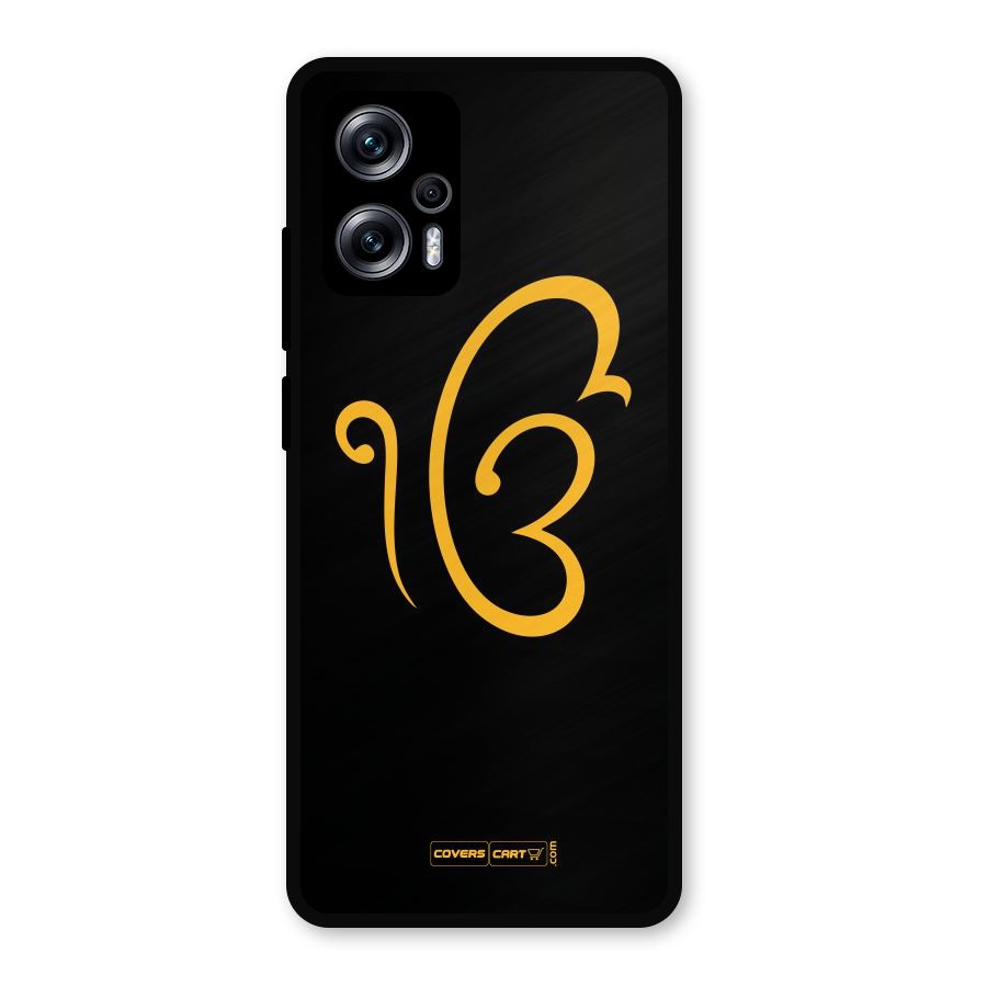 Ik Onkar Metal Back Case for Redmi K50i