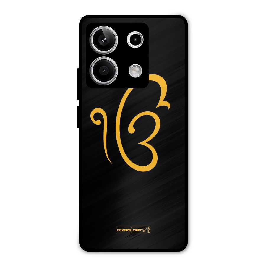 Ik Onkar Metal Back Case for Redmi Note 13 5G