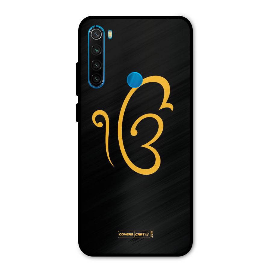 Ik Onkar Metal Back Case for Redmi Note 8