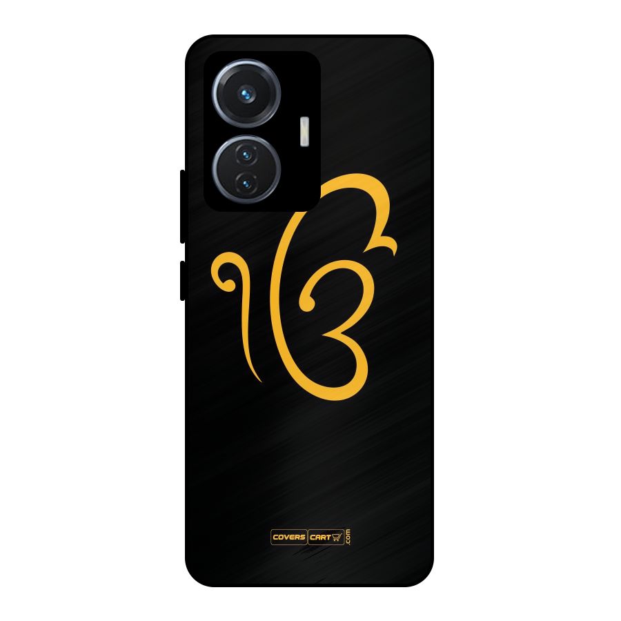 Ik Onkar Metal Back Case for Vivo T1 44W