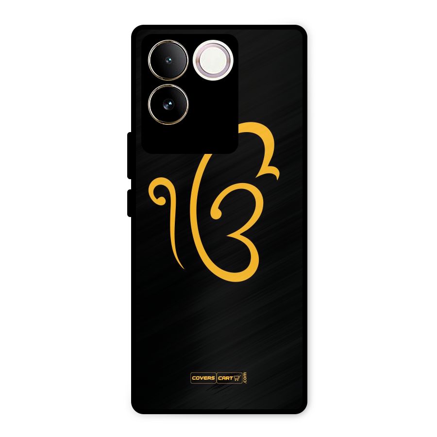 Ik Onkar Metal Back Case for Vivo T2 Pro