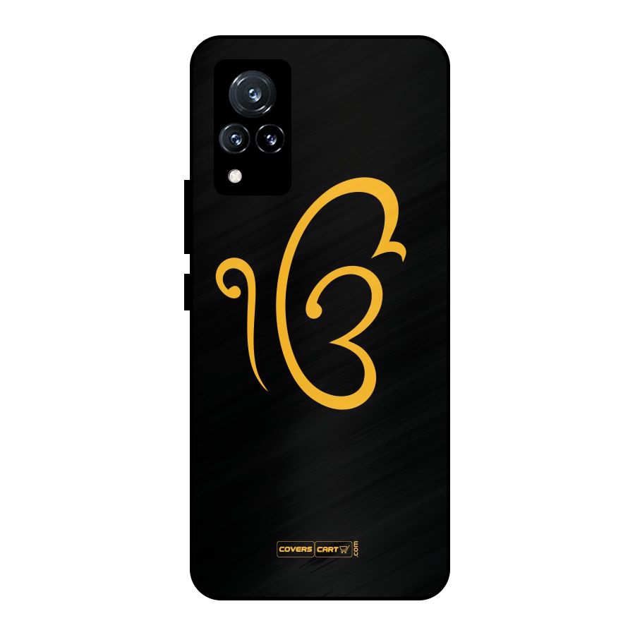 Ik Onkar Metal Back Case for Vivo V21 5G