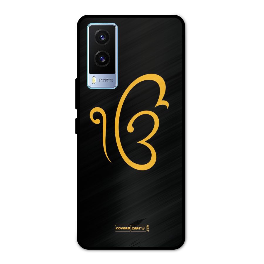 Ik Onkar Metal Back Case for Vivo V21e 5G