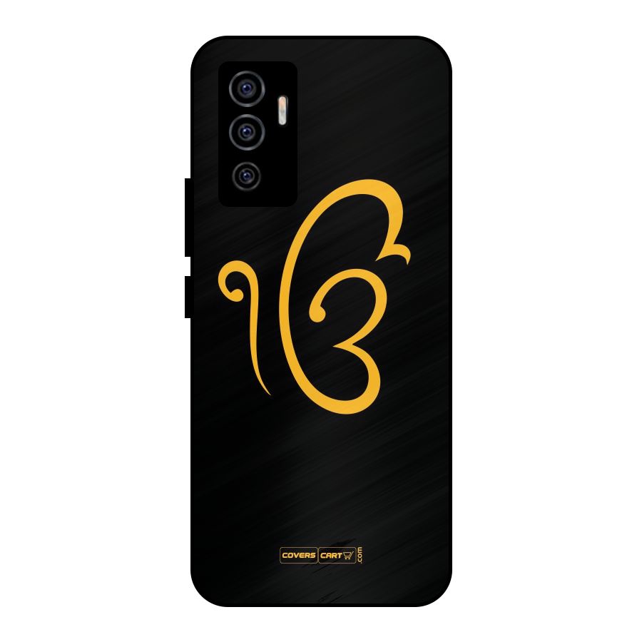 Ik Onkar Metal Back Case for Vivo V23e