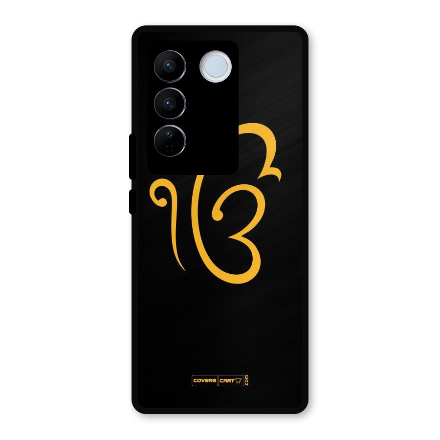 Ik Onkar Metal Back Case for Vivo V27 Pro