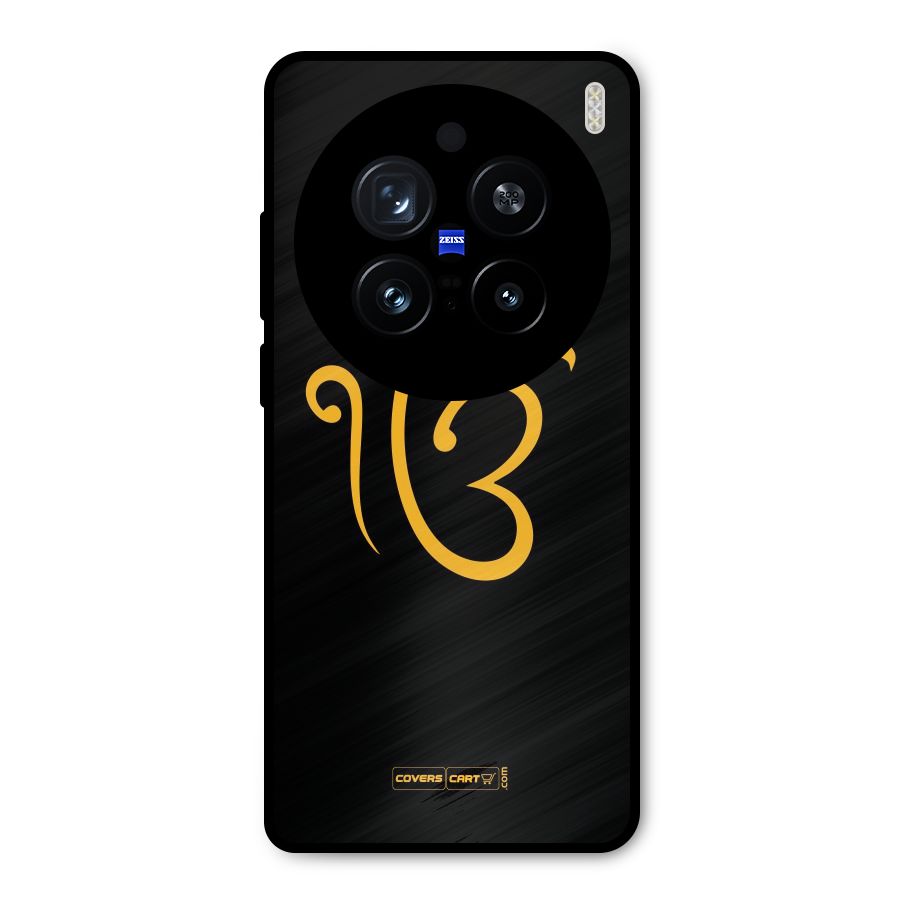 Ik Onkar Metal Back Case for Vivo X200 Pro