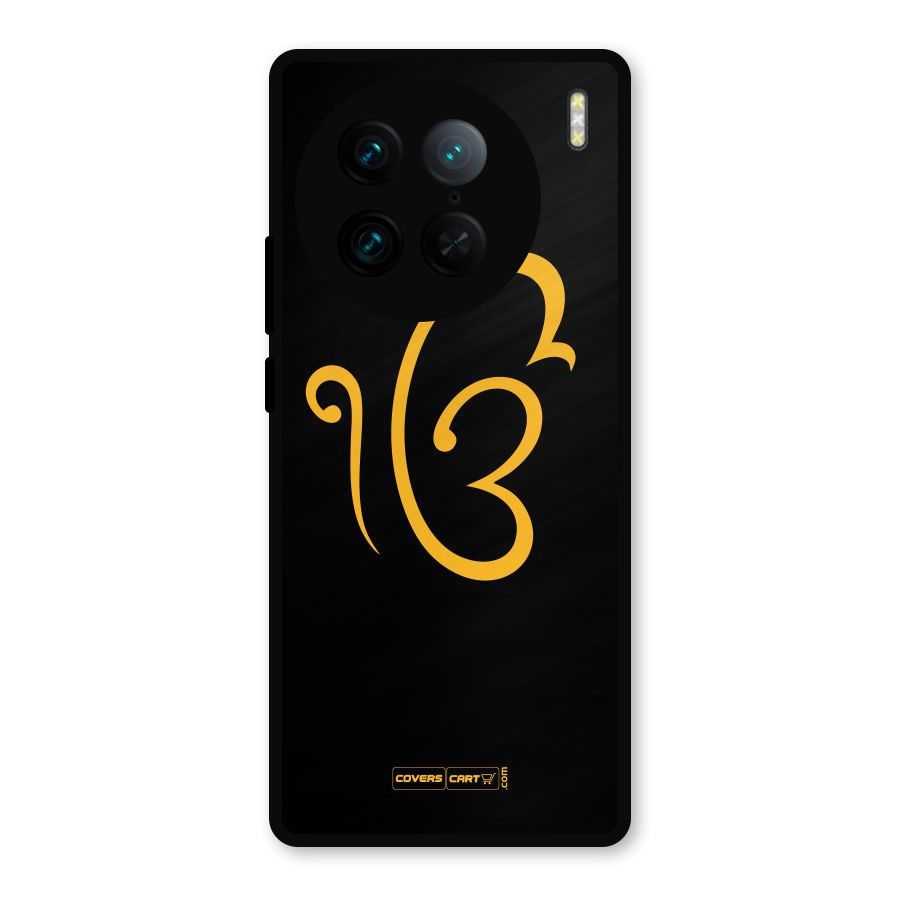 Ik Onkar Metal Back Case for Vivo X90 Pro