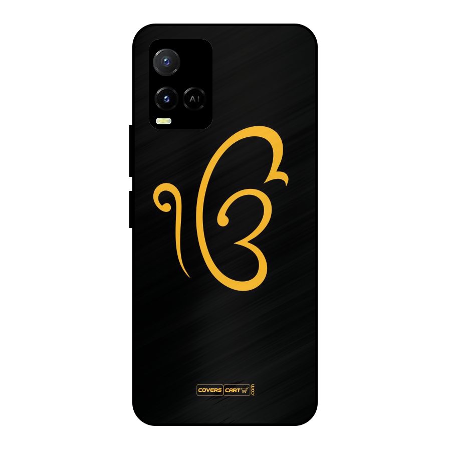 Ik Onkar Metal Back Case for Vivo Y21T