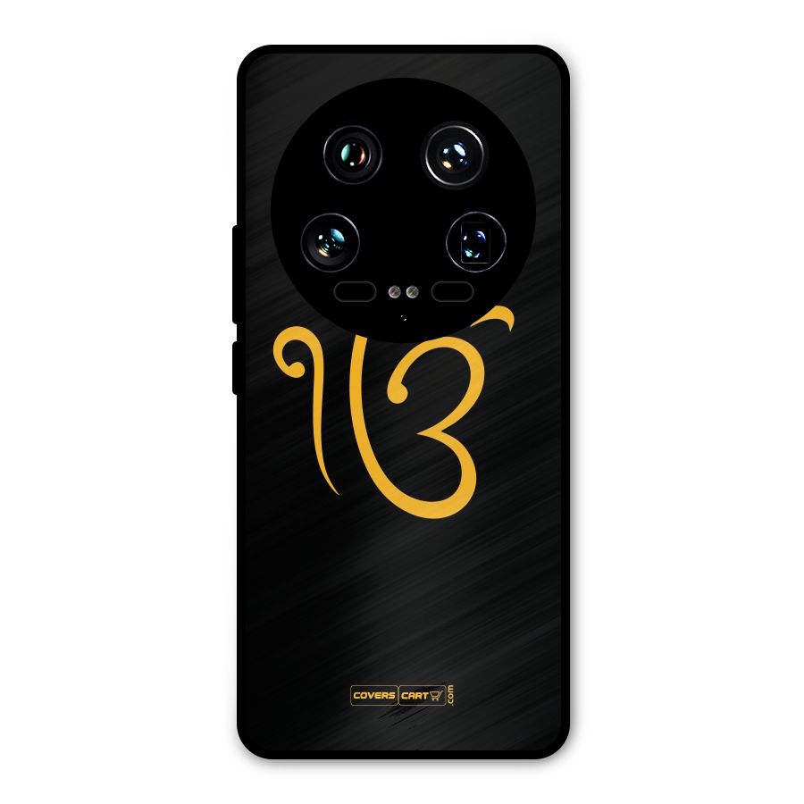 Ik Onkar Metal Back Case for Xiaomi 14 Ultra