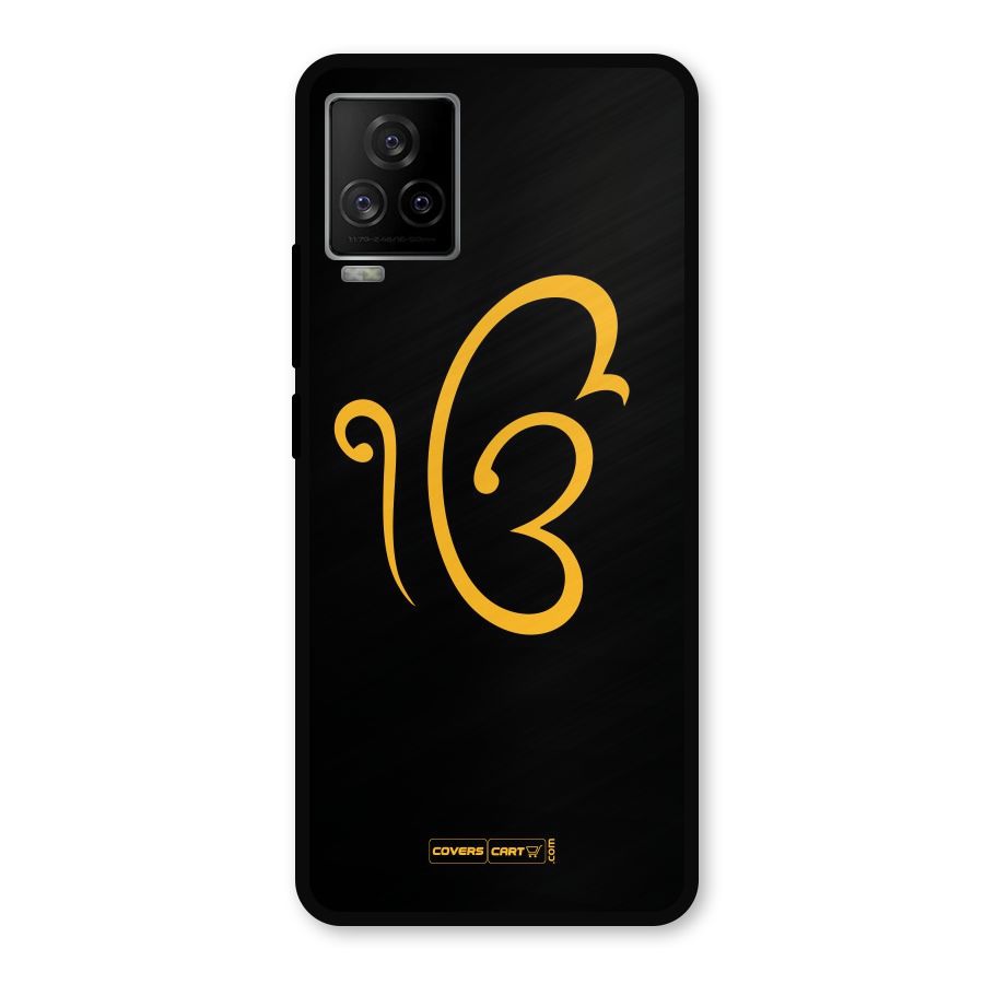 Ik Onkar Metal Back Case for iQOO 7 Legend 5G