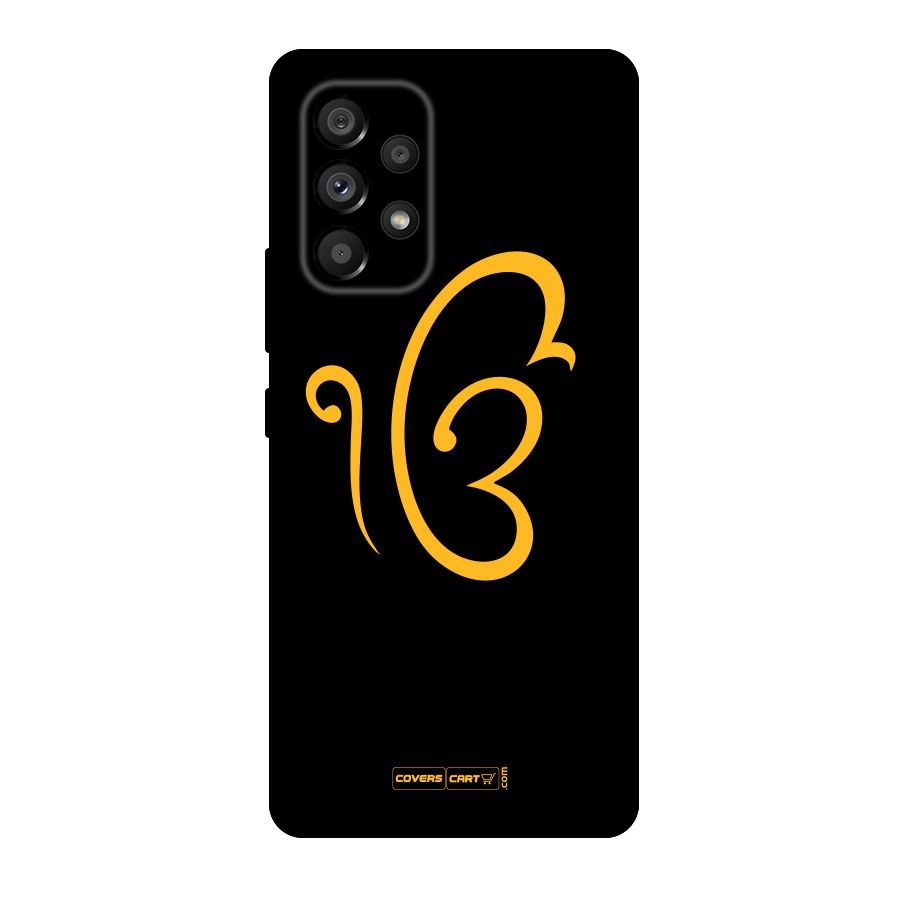 Ik Onkar Original Polycarbonate Back Case for Galaxy A53 5G