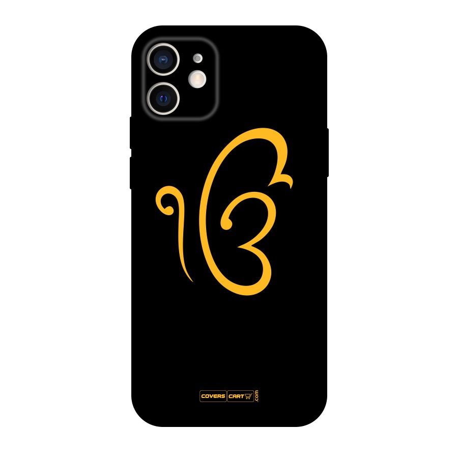 Ik Onkar Original Polycarbonate Back Case for iPhone 12
