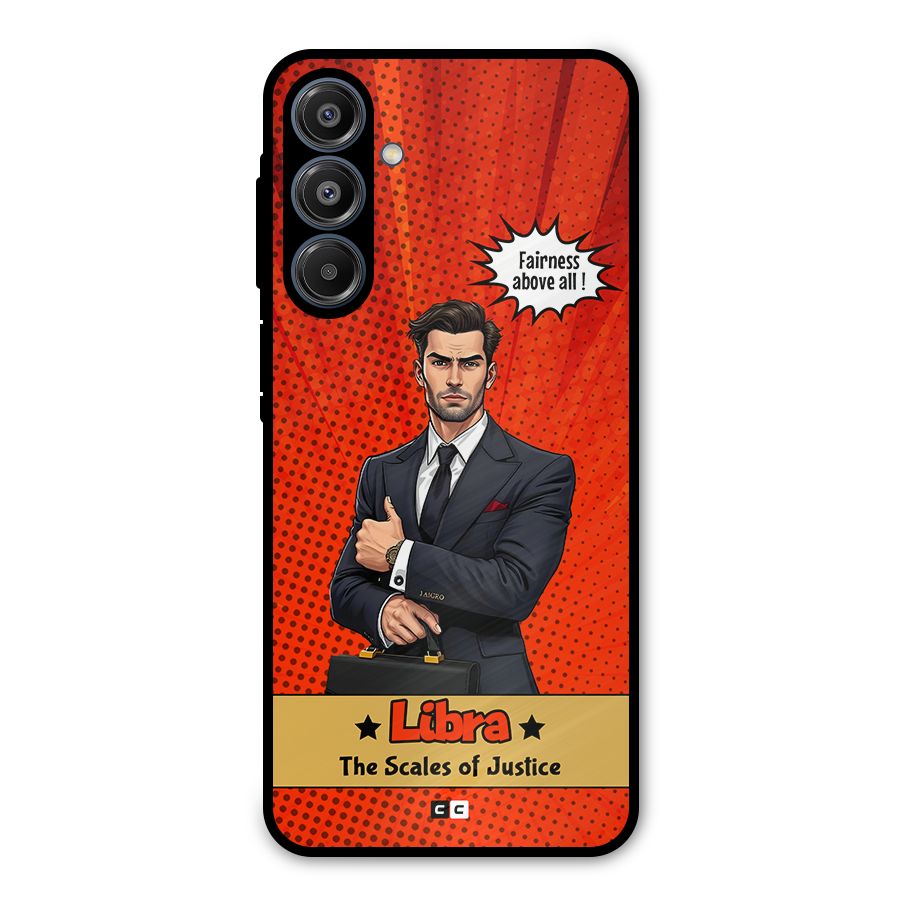 Impartial Libra Metal Back Case for Galaxy A16 5G
