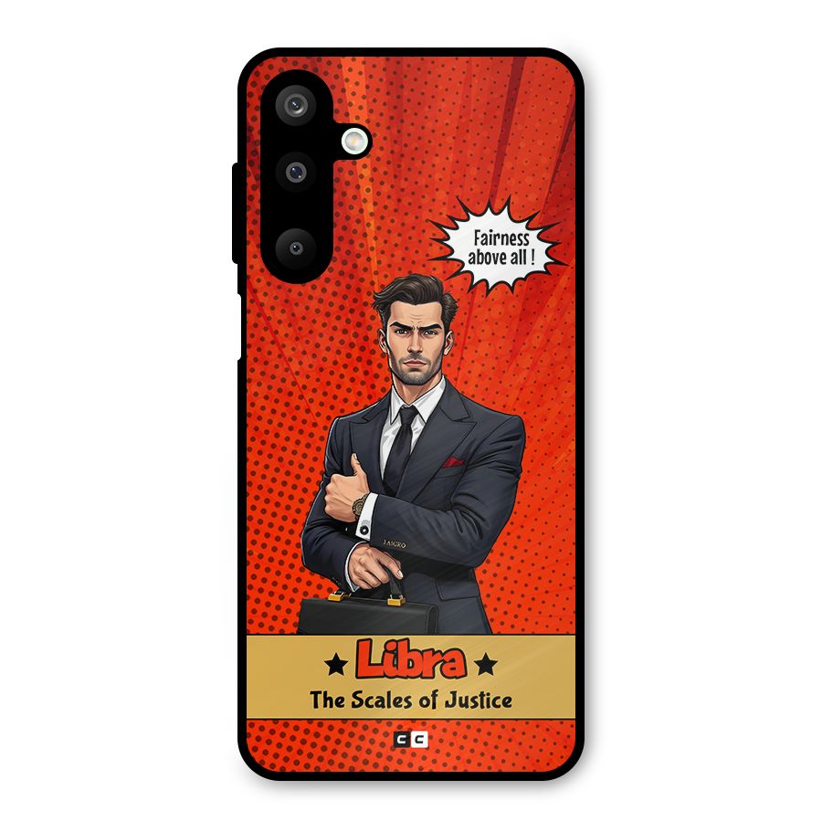 Impartial Libra Metal Back Case for Galaxy M16