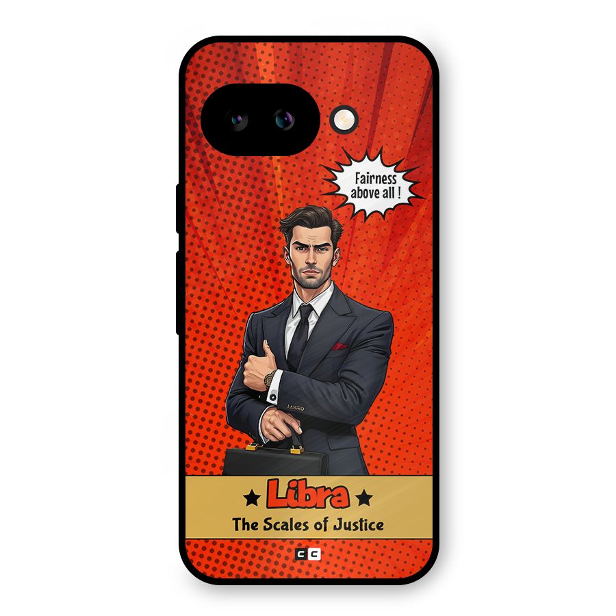 Impartial Libra Metal Back Case for Google Pixel 9a