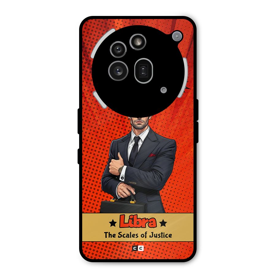 Impartial Libra Metal Back Case for Nothing Phone 3a Pro