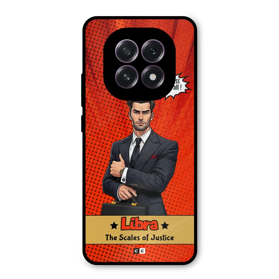 Impartial Libra Metal Back Case for Oppo F29