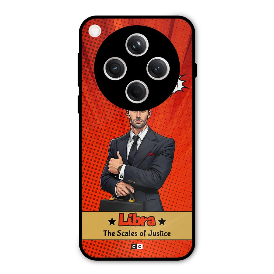 Impartial Libra Metal Back Case for Oppo Find X8