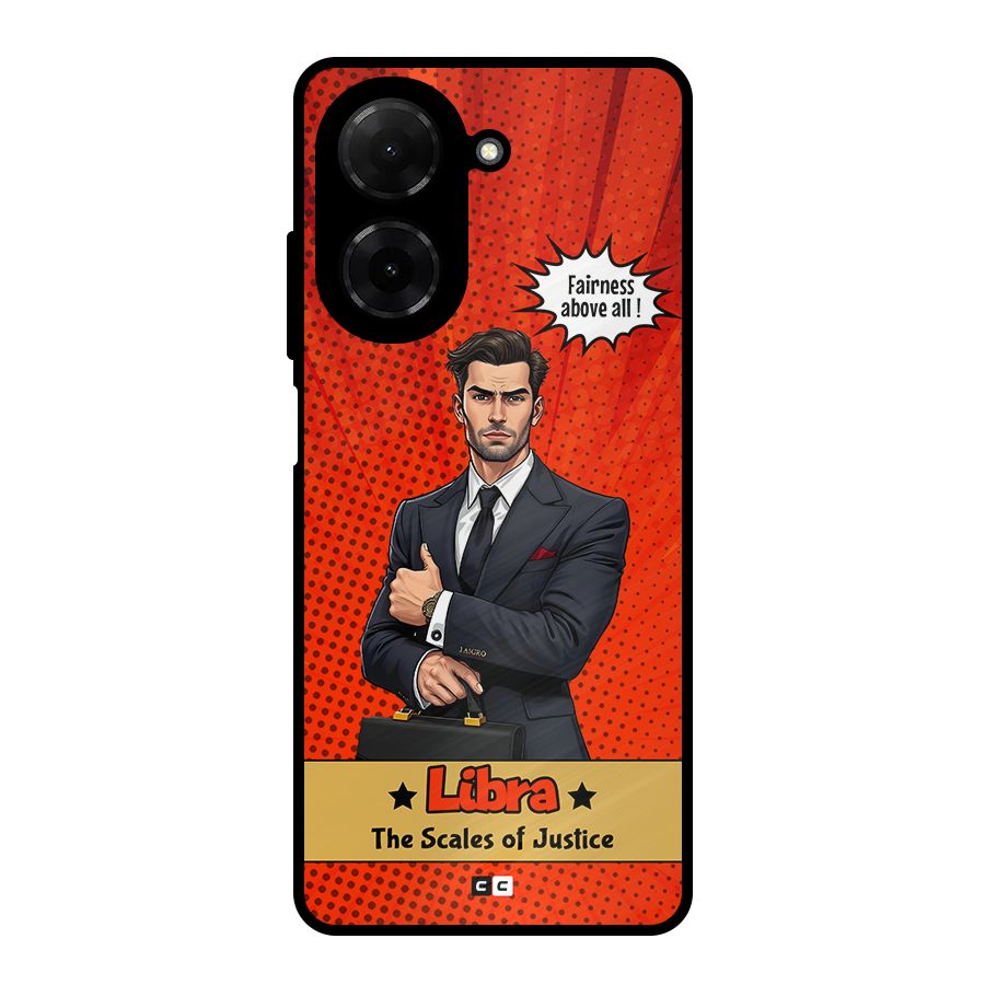 Impartial Libra Metal Back Case for Redmi A5 4G