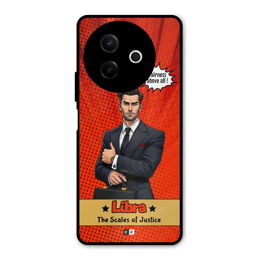 Impartial Libra Metal Back Case for Vivo Y39
