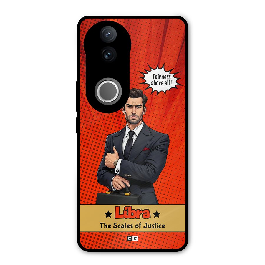 Impartial Libra Metal Back Case for iQOO Z10R